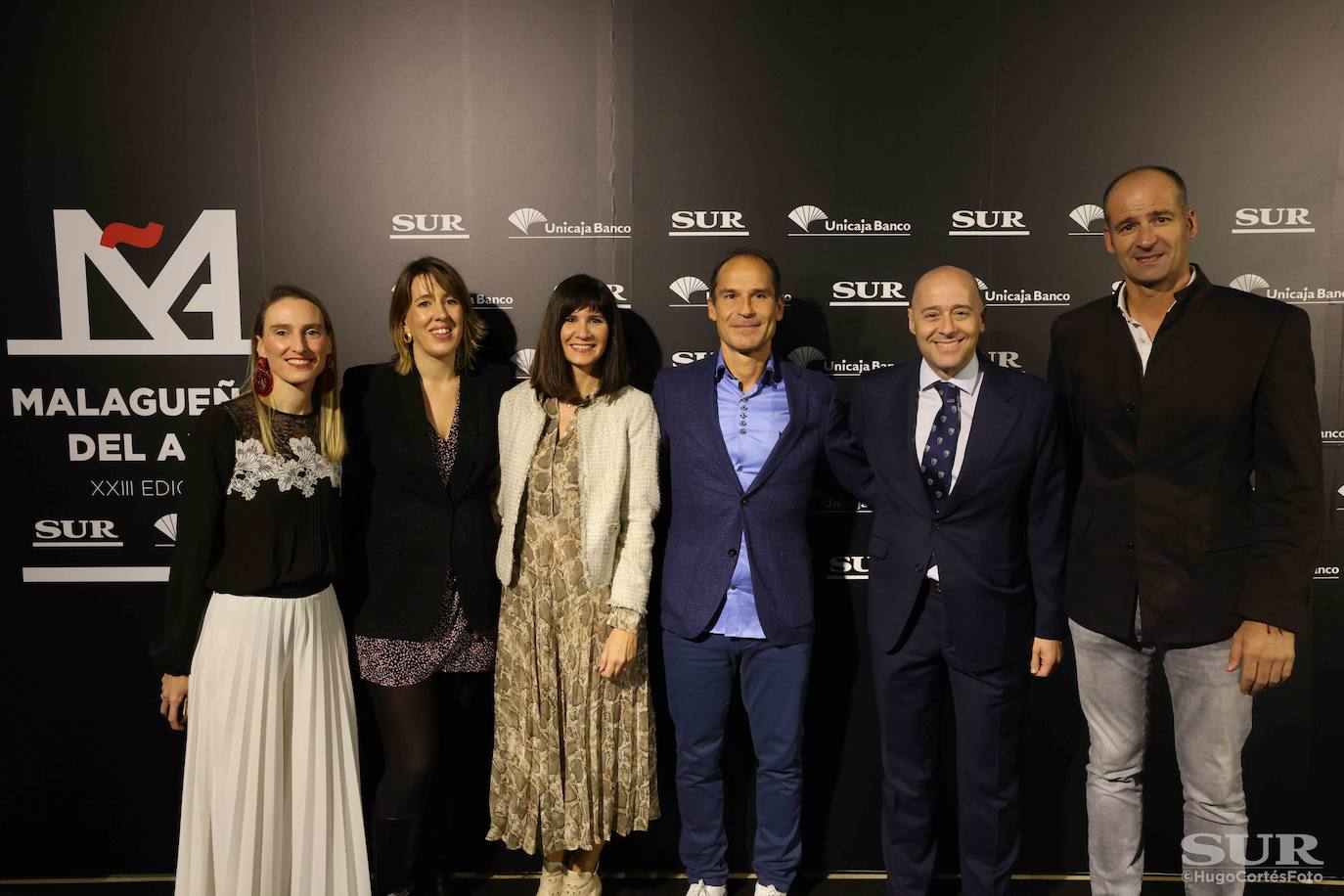 Invitados en el photocall de los premios Malagueños del Año 2022. 