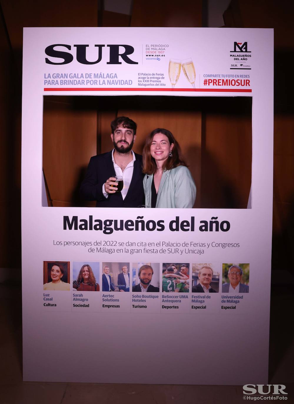 Fotos: XXIII Premios Malagueños del Año | Las otras &#039;portadas&#039; de SUR en la gala de entrega