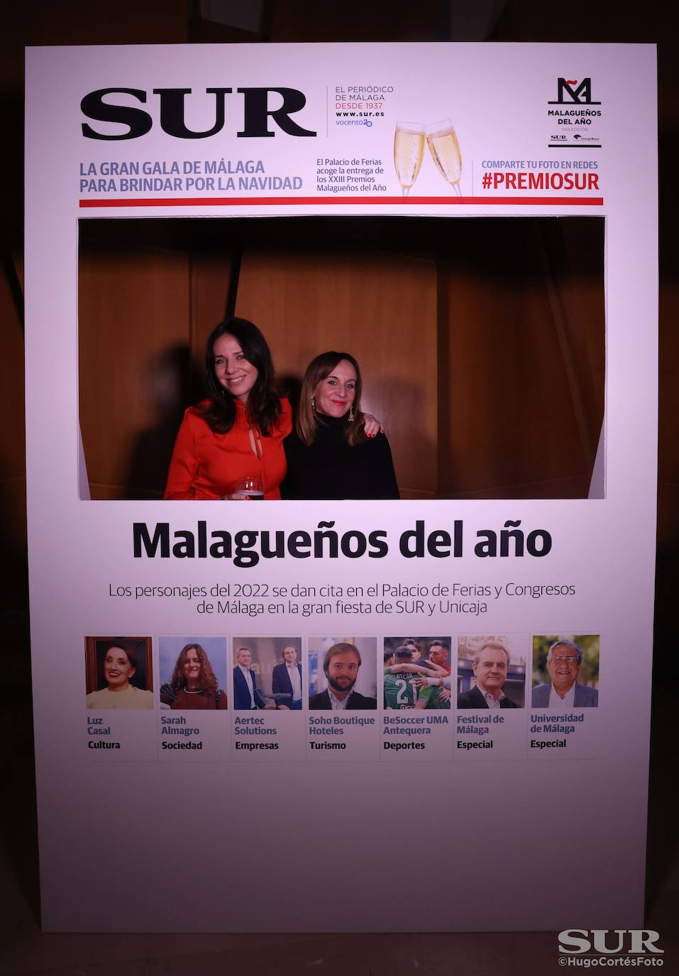 Fotos: XXIII Premios Malagueños del Año | Las otras &#039;portadas&#039; de SUR en la gala de entrega