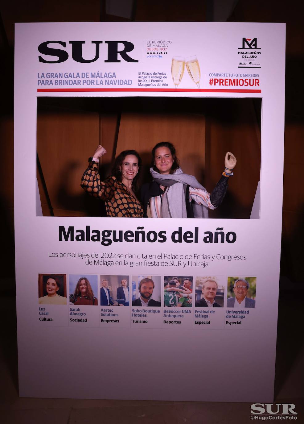 Fotos: XXIII Premios Malagueños del Año | Las otras &#039;portadas&#039; de SUR en la gala de entrega