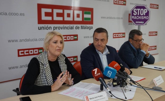 María José Prados, Fernando Cubillo y Antonio Turmo han presentado el informe. 