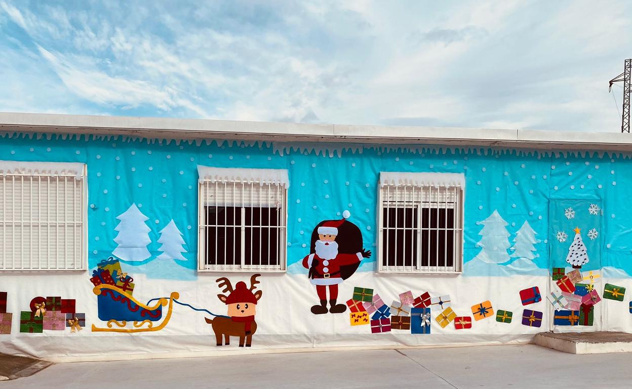 Una de las aulas del centro.