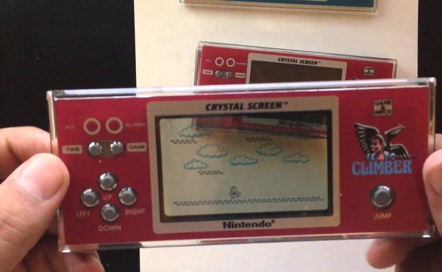 Detalle de una Game and Watch.