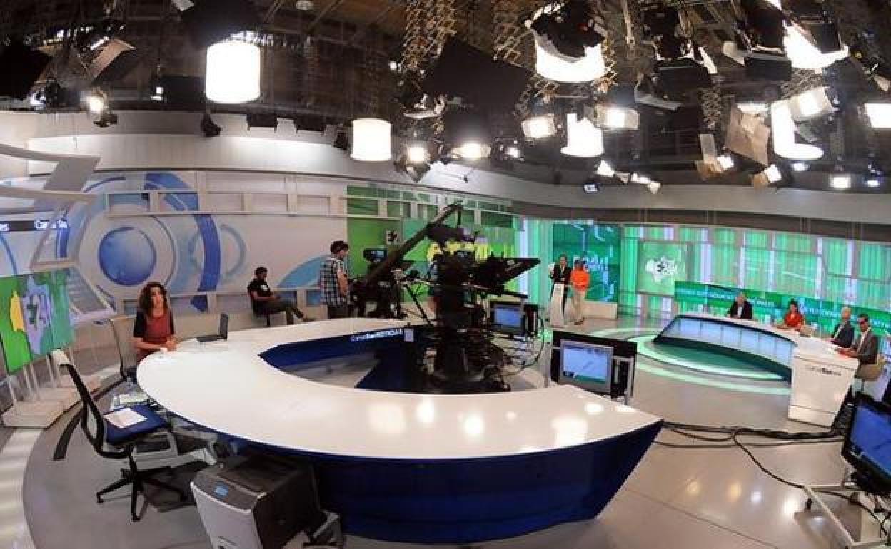 Plató de Canal Sur. 