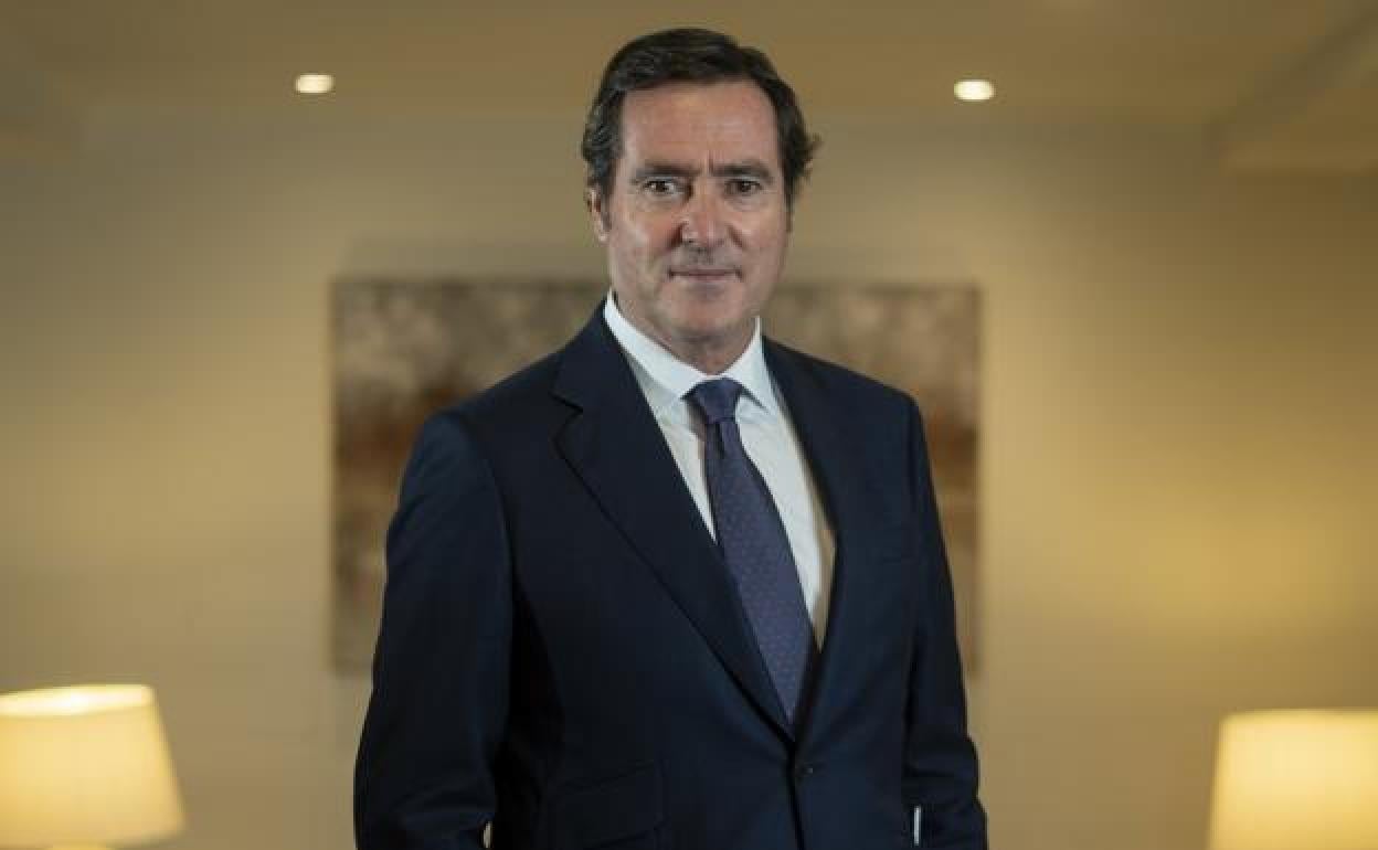 Antonio Garamendi preside la CEOE desde noviembre de 2018.