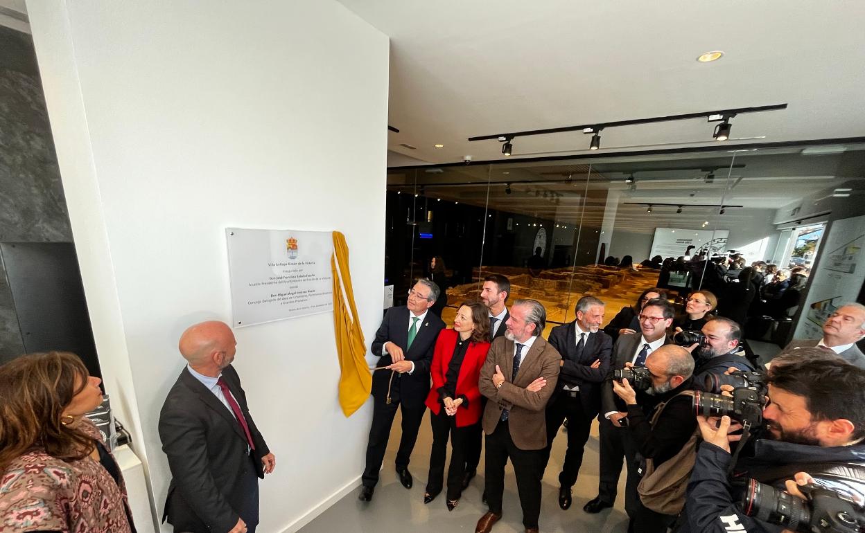 Imagen de la inauguración de Villa Antiopa el pasado 19 de diciembre en Torre de Benagalbón. 