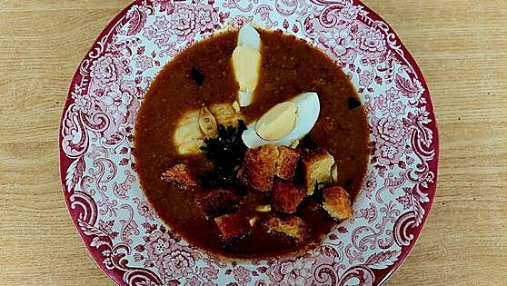 Sopa de rape, el manjar que nació de un despojo