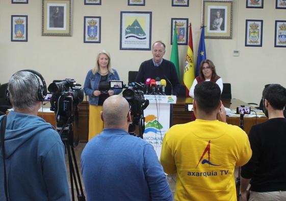 Acto de presentación de la promoción turística en la sede de la Mancomunidad Oriental.