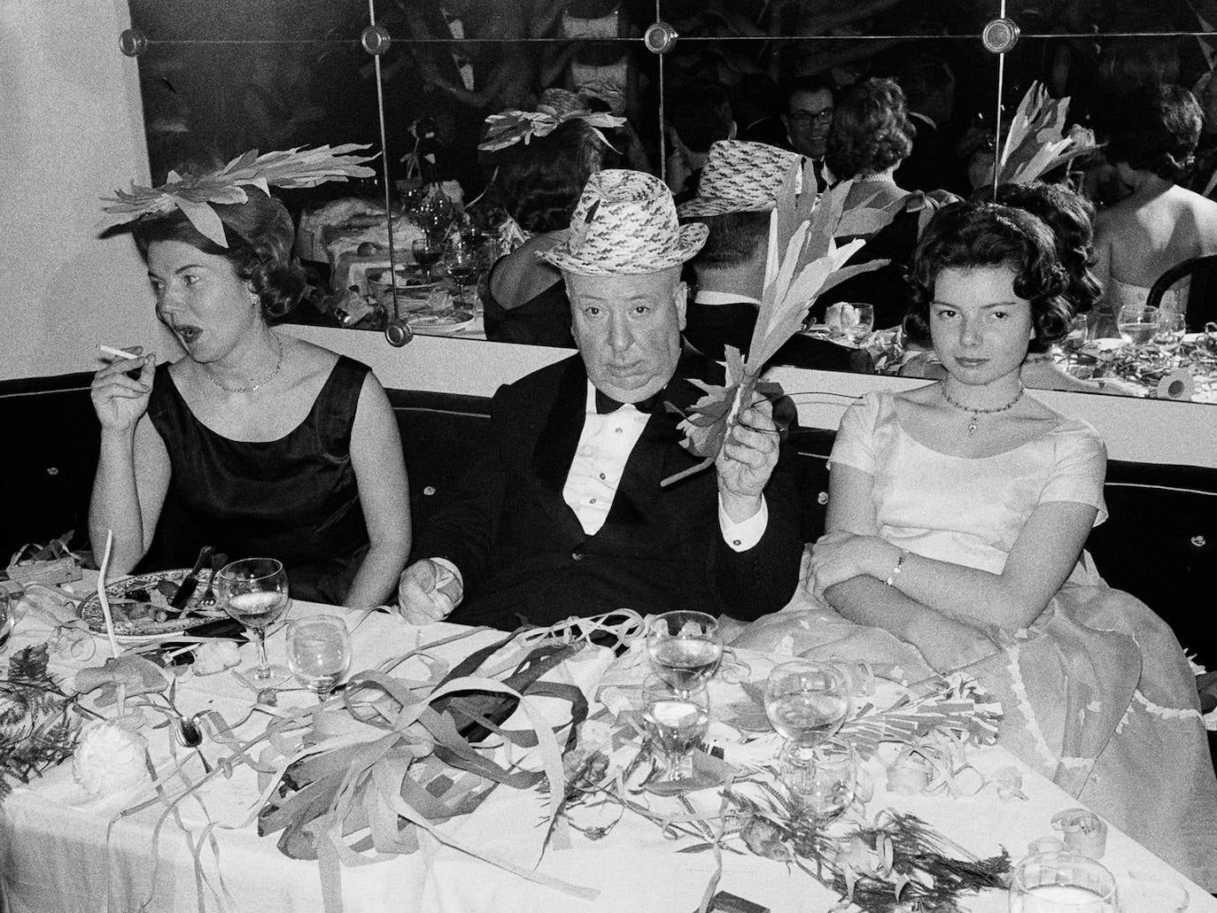 Alfrd Hitchcock, en la cámara de Edward Quinn.