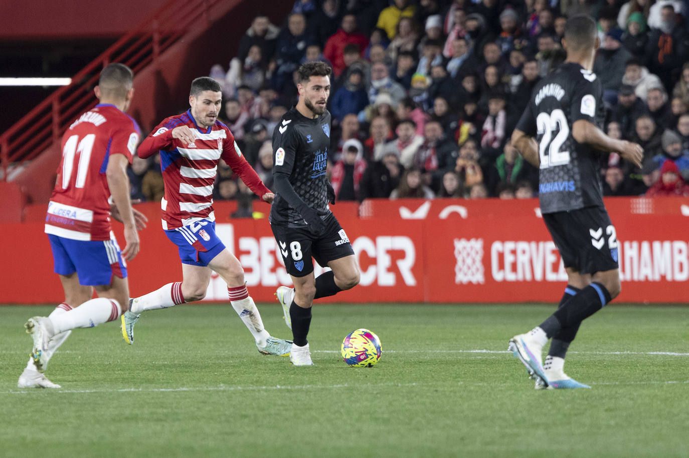 Derrota del Málaga en Granada