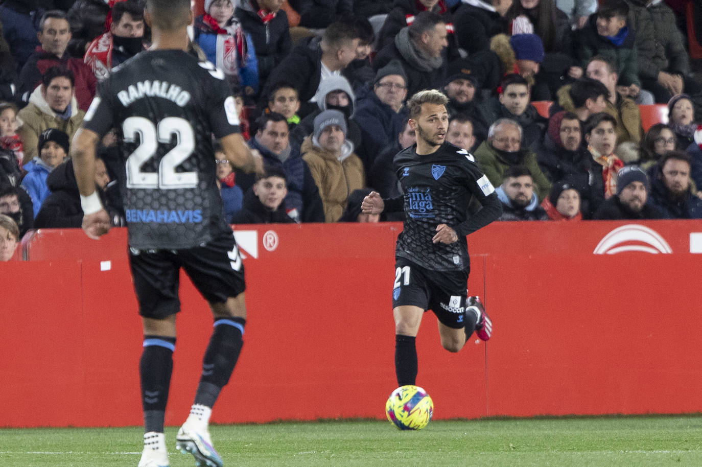 Derrota del Málaga en Granada