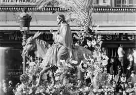 El Señor de la Pollinica por el recorrido oficial