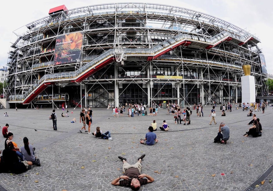 Centro Pompidou de París, que acogerá la faceta de Picasso como dibujante. EFE. H