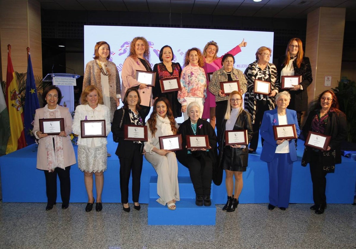 Marbella reconoce la trayectoría profesional de 15 mujeres con motivo del Día de la Mujer
