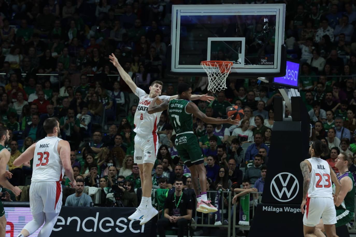 El Carpena vibra con la Copa del Unicaja