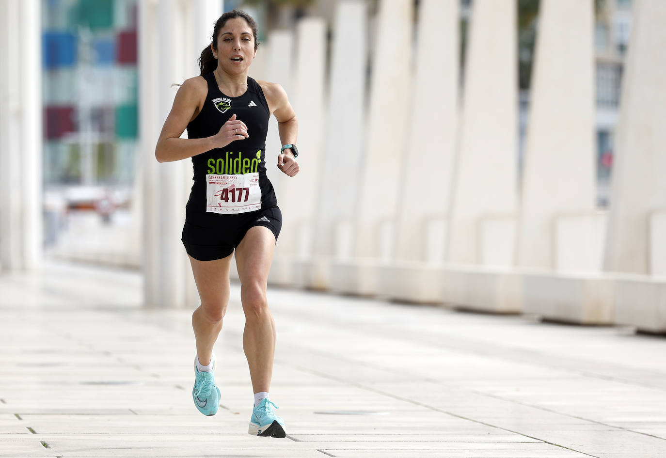 La competición vuelve a las calles malagueñas después de la interrupción que provocó la pandemia. La vencedora fue la barcelonesa Eva Martos López, química de 38 años: «Es una pasada ver a todas las mujeres unidas»