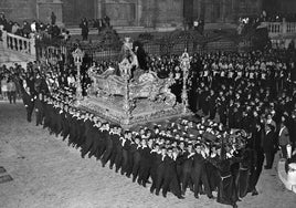 El Cristo de los Estudiantes en la década de los 60