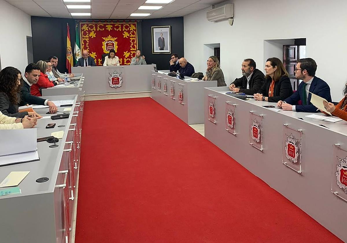 Un momento del pleno.