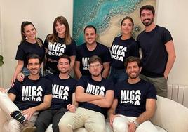 El equipo al frente de Málaga Tech en su nueva andadura como asociación.