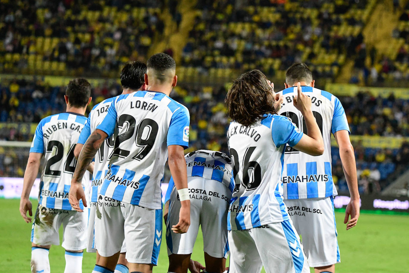 El Málaga logra el empate en Las Palmas en el último suspiro