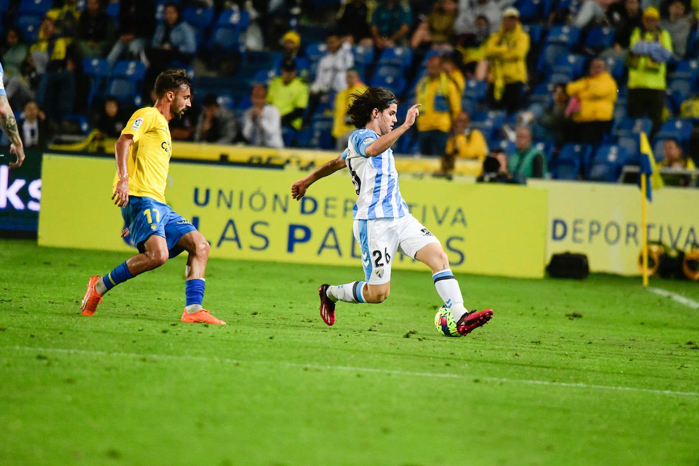 El Málaga logra el empate en Las Palmas en el último suspiro