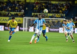 Lago Junior, durante el partido en Las Palmas.