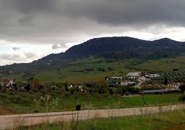 Zona rural de El Sabinal y El Hacho, en Álora.