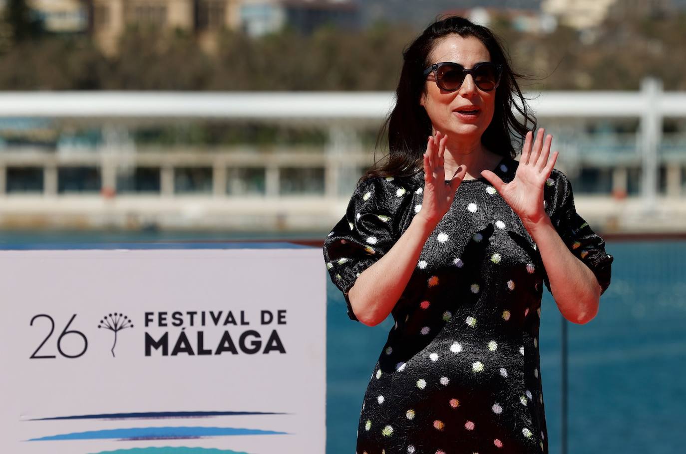 'photocall' con el equipo de la película 'Empieza el baile'. En el Cine Albéniz.Con la presencia de la directora, Marina Seresesky; el actor Darío Grandinetti y el productor, Álvaro Lavín