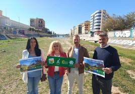 Rosa Galindo, Remedios Ramos, Eduardo Reina y Francisco Guzmán.