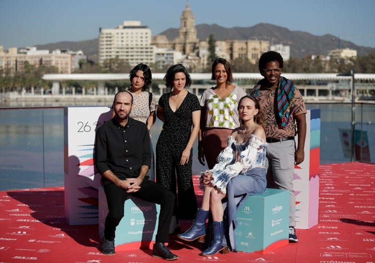 El equipo de 'Las hijas'.