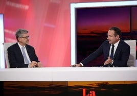 Josele Aguilar y Manolo Castillo, en 'La Alameda'.