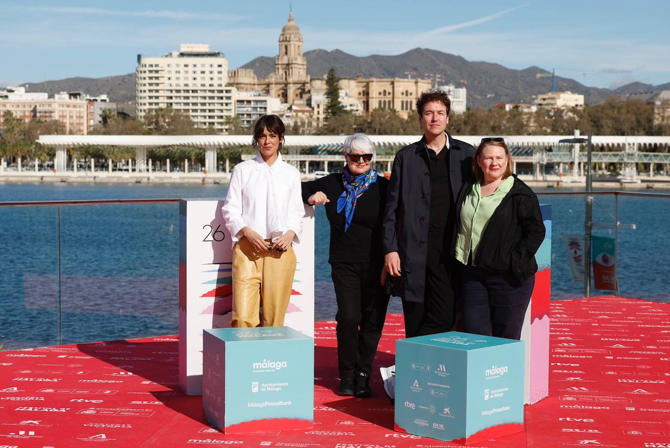 Photocall de la película 'El cuco', de Mar Targarona Borrás. Con los actores Belén Cuesta y Jorge Suquet