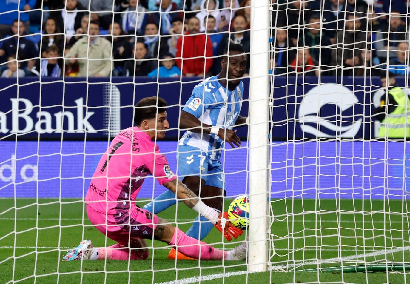 Las mejores imágenes del Málaga-Levante