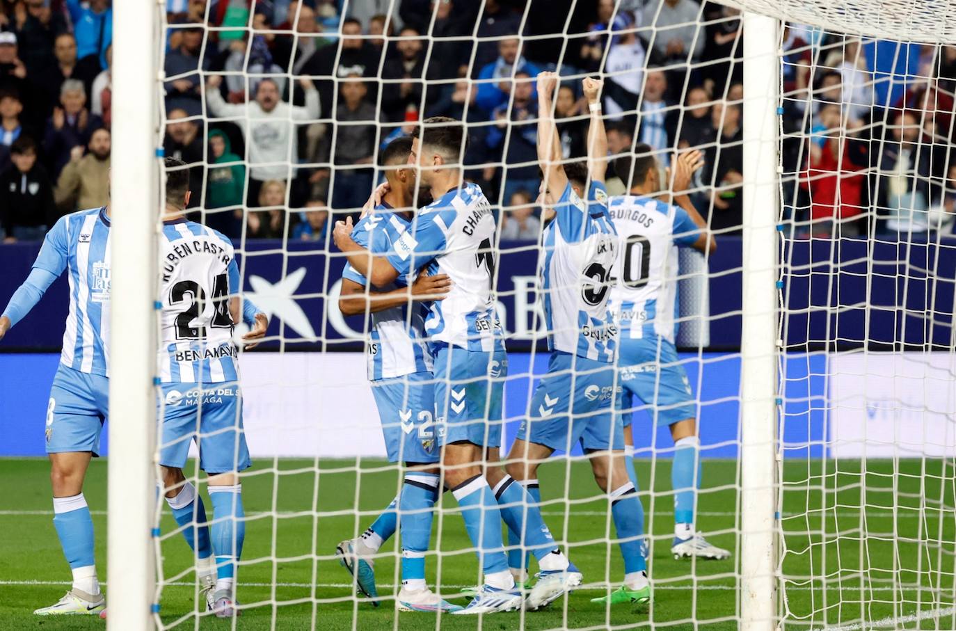 Las mejores imágenes del Málaga-Levante