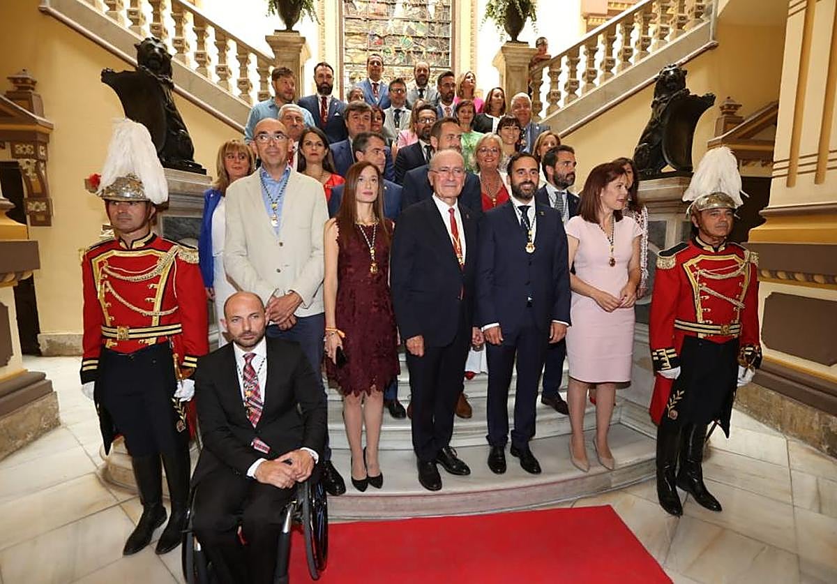 La Corporación municipal, salida de las urnas en mayo de 2019.