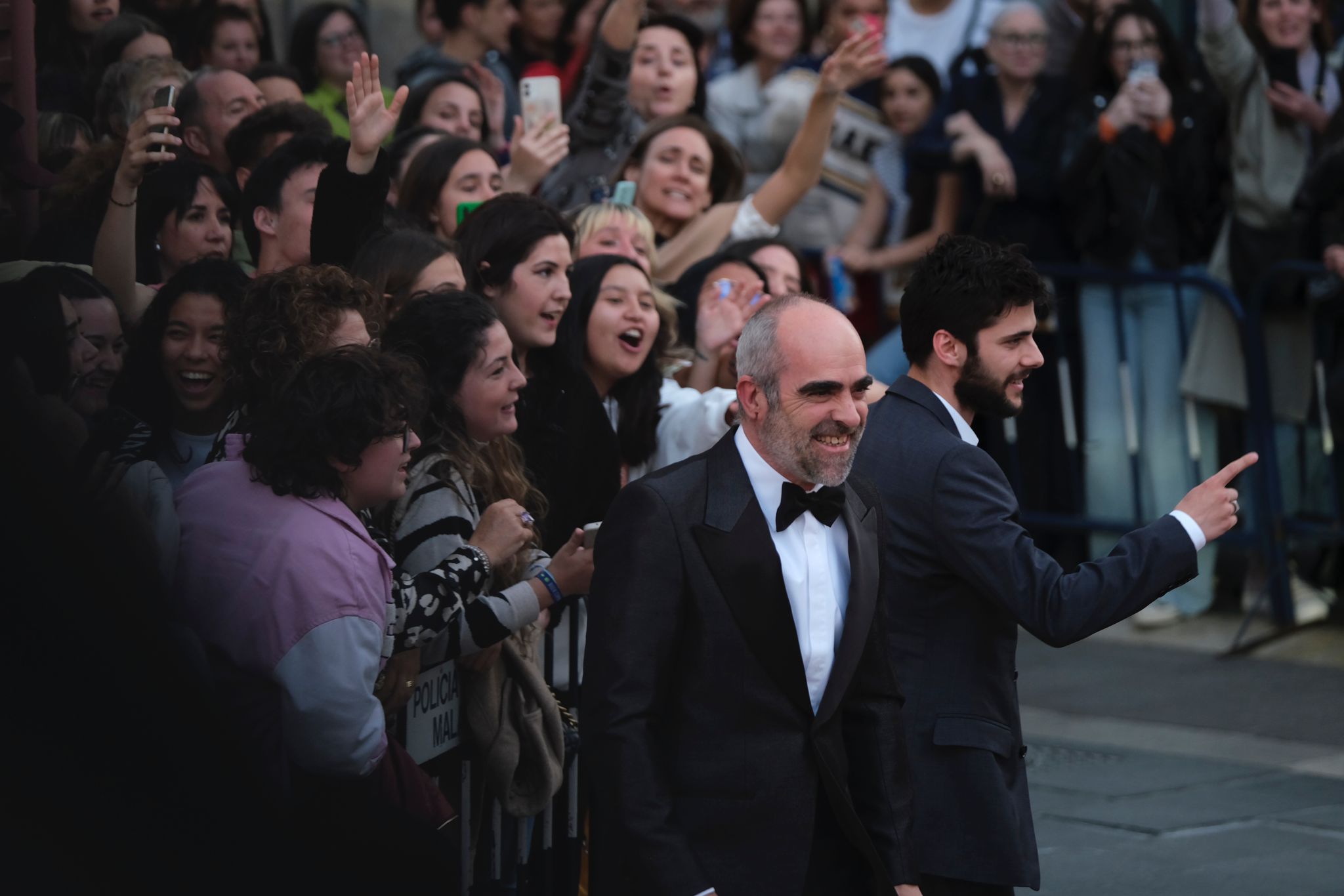 Luis Tosar y Álvaro Rico