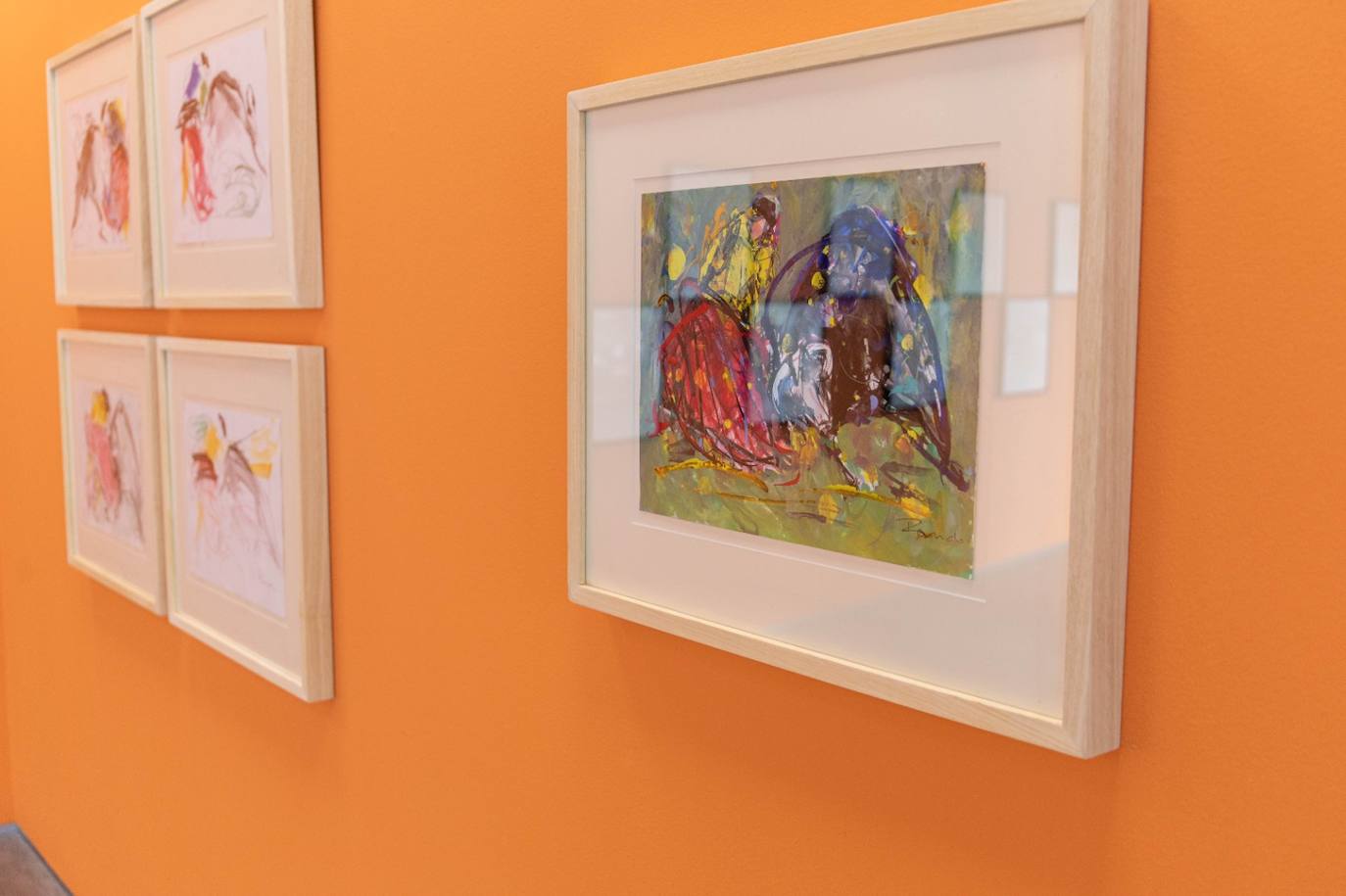El Museo en el Molinillo del artista expresionista se une al 50 aniversario del a muerte del autor del 'Guernica' con la tauromaquía vista por ambos creadores malagueños