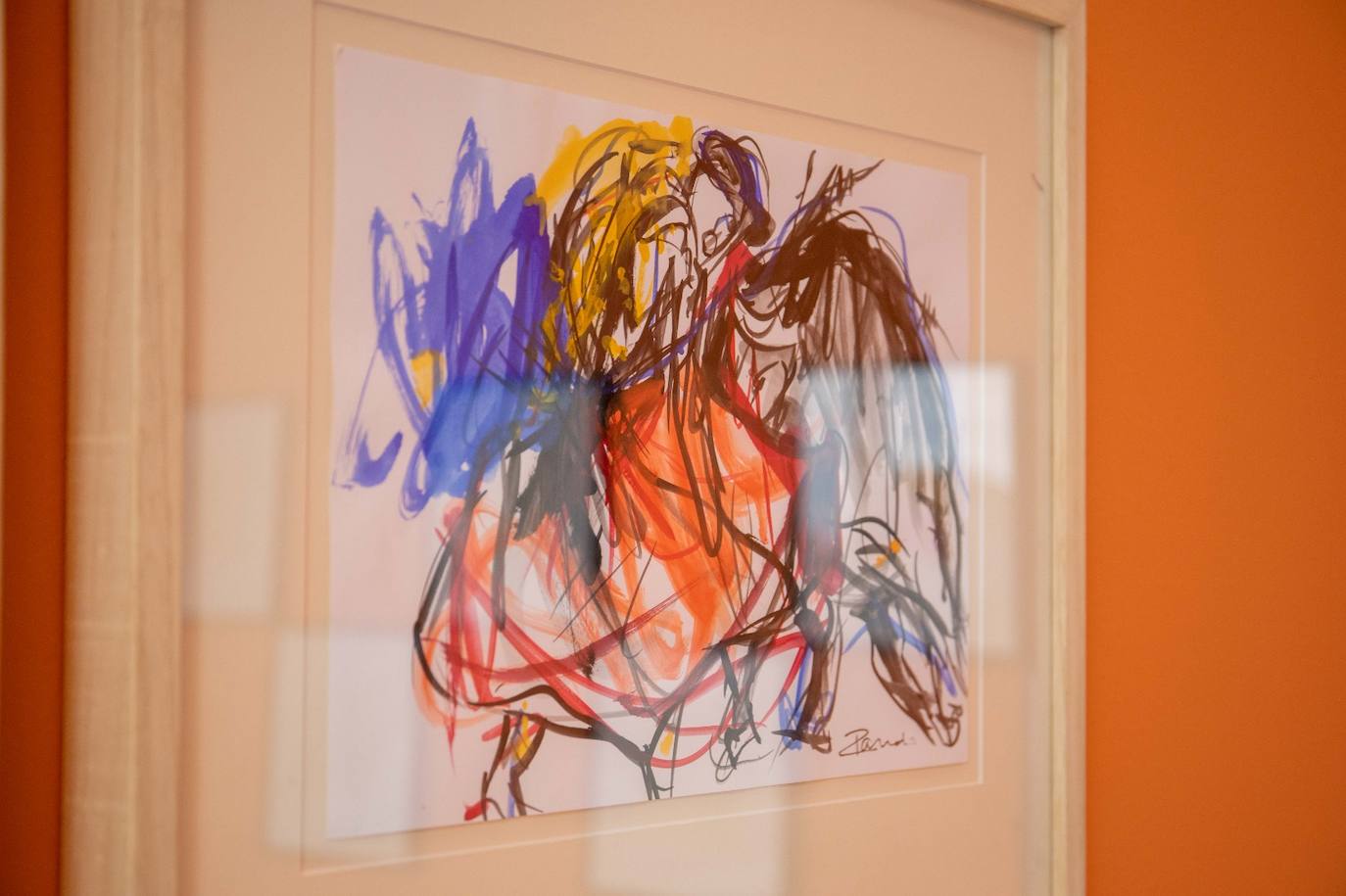 El Museo en el Molinillo del artista expresionista se une al 50 aniversario del a muerte del autor del 'Guernica' con la tauromaquía vista por ambos creadores malagueños