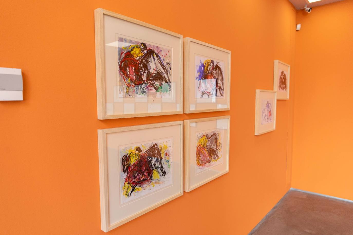 El Museo en el Molinillo del artista expresionista se une al 50 aniversario del a muerte del autor del 'Guernica' con la tauromaquía vista por ambos creadores malagueños