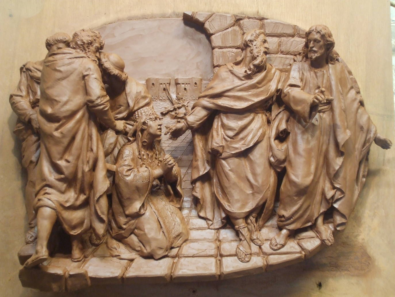 La curación de la hija de la mujer cananea.