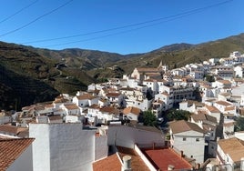 Imagen del casco urbano de El Borge.