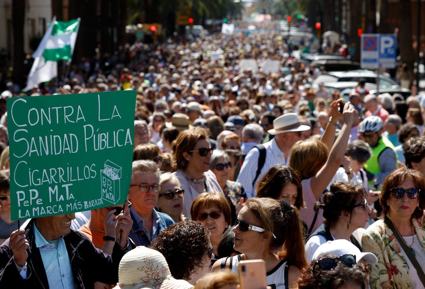 Amplio respaldo político, sindical y social a la convocatoria de Marea Blanca, con manifestaciones en todas las capitales andaluzas