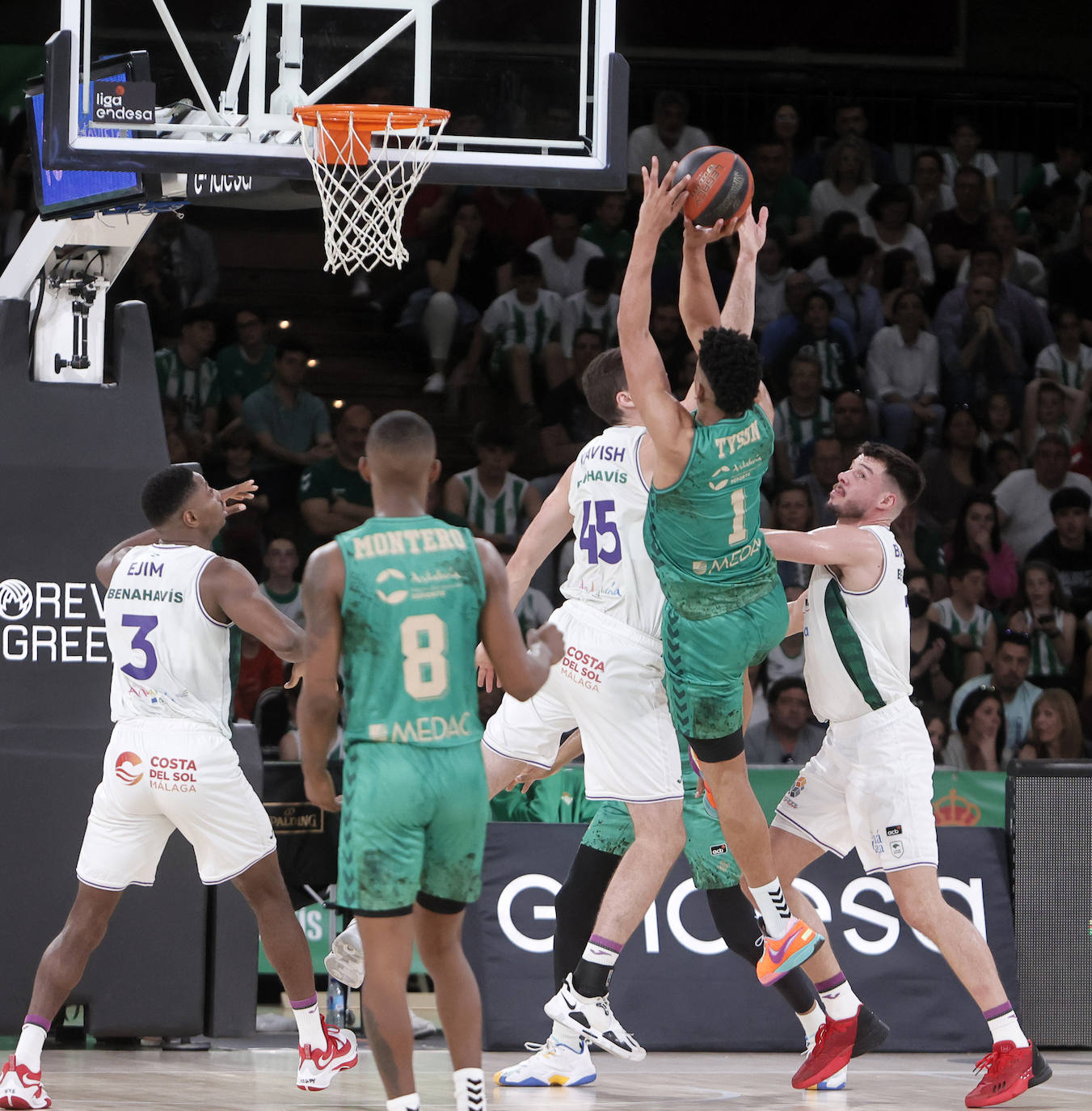 Las mejores fotos del Real Betis-Unicaja