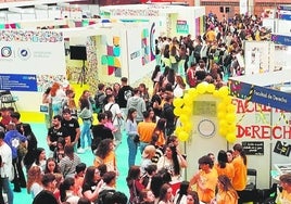 Ambiente en las jornadas de puertas abiertas de la UMA.