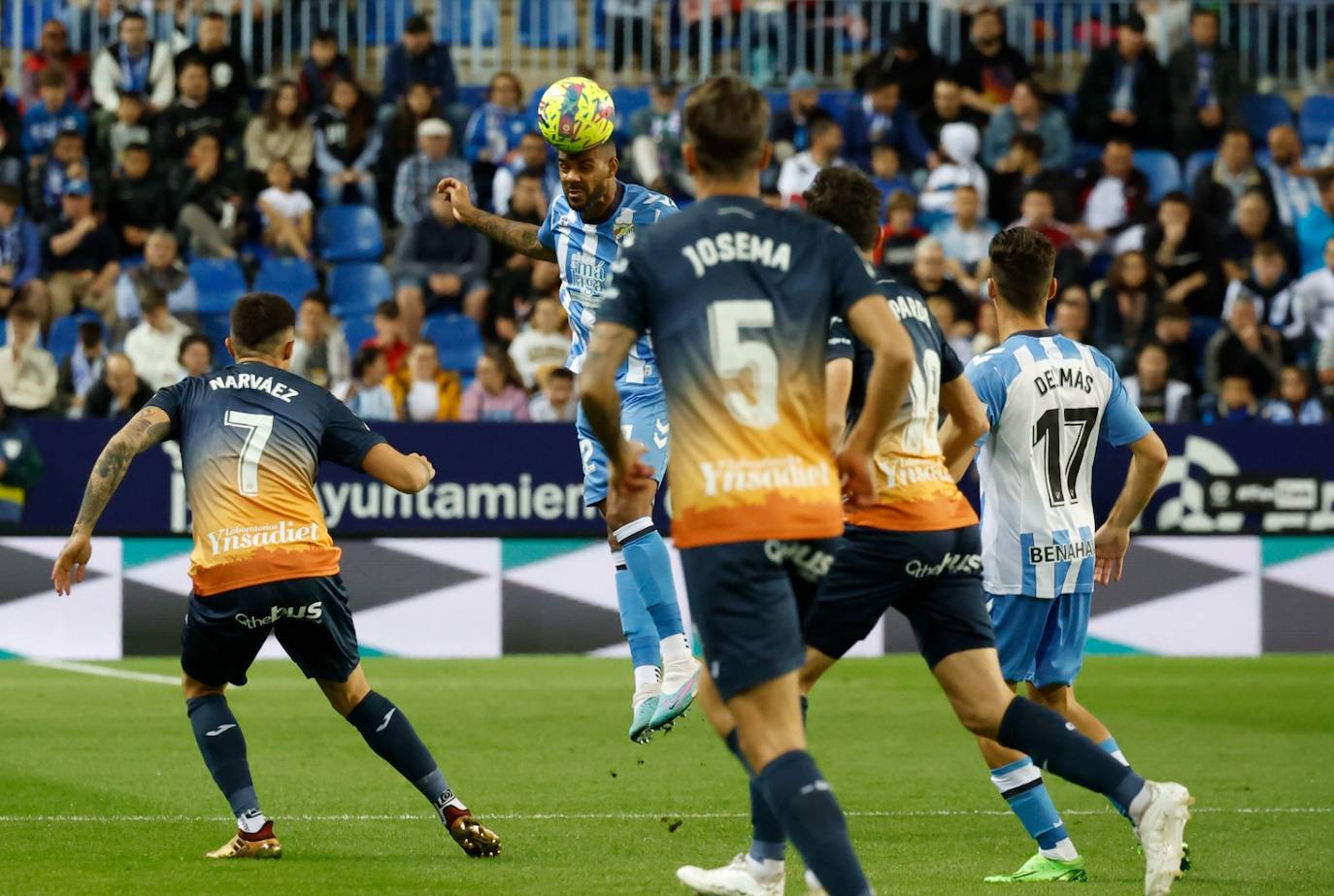 Las mejores imágenes del Málaga-Leganés