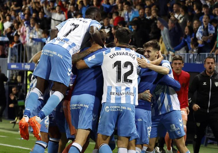 Así fue el Málaga-Leganés (2-0)