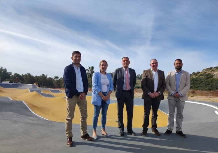El parque periurbano Los Alegres de Casares contará con pista 'pump track'