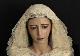 Aspecto de la imagen tras la actuación de Aguilar.