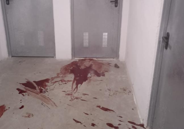 Trastero en el que se refugió el exnovio de la joven antes de ser detenido.