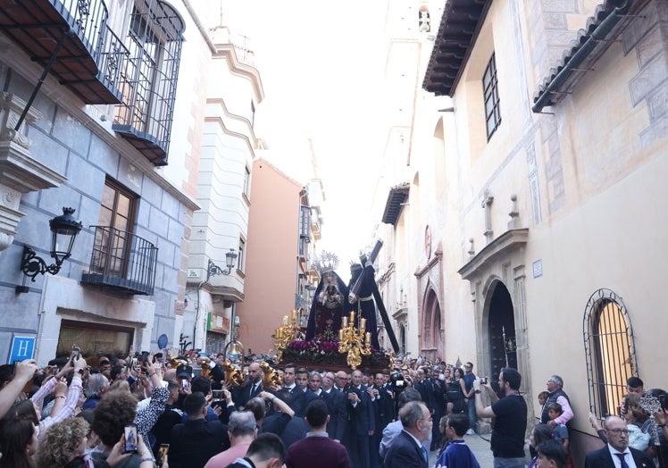 Traslado de las imágenes de Jesús El Rico y María Santísima del Amor.